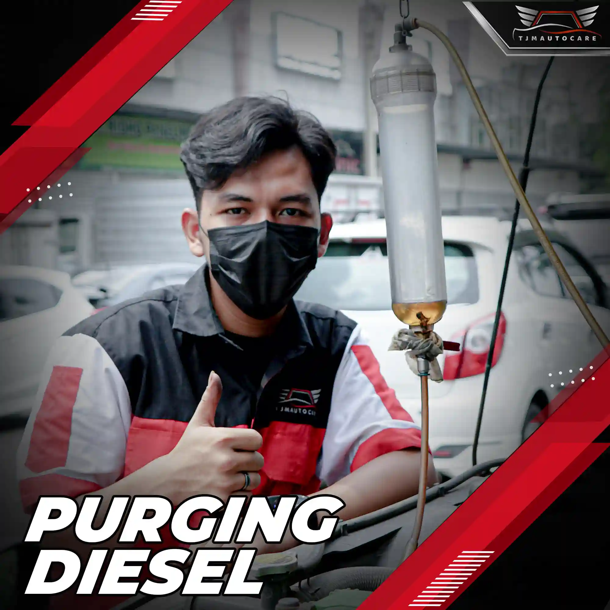 purging diesel